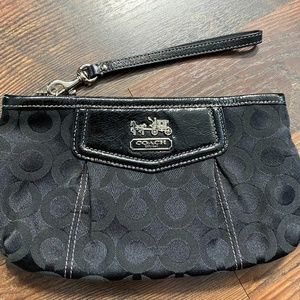Coach Madison Op Art wristlet